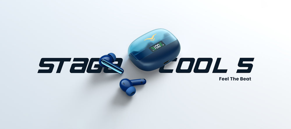 Stage Cool5 wireless earbuds banner