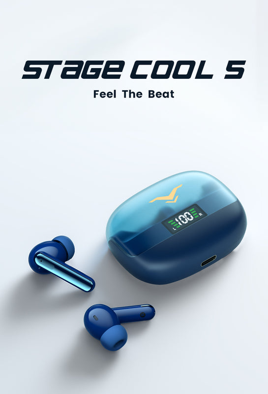 Stage Cool5 wireless earbuds mobile banner