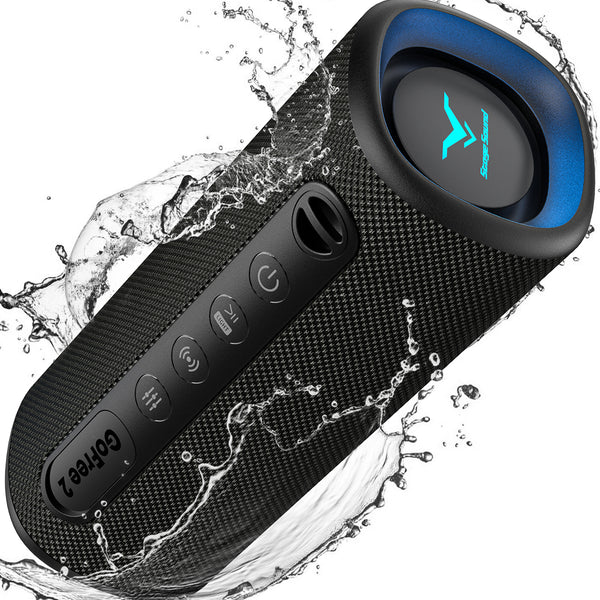GoFree 2 Bluetooth Speaker – Powerful Bass, Waterproof, Built for